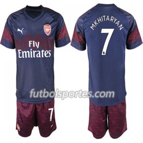 Camisetas Arsenal Henrikh Mkhitaryan 7 Niño Segunda Equipacion 2018/2019